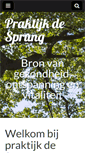 Mobile Screenshot of de-sprung.nl